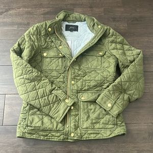 Brand new JCrew utility coat green size small